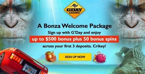 gday casino free spins|G'Day Casino .